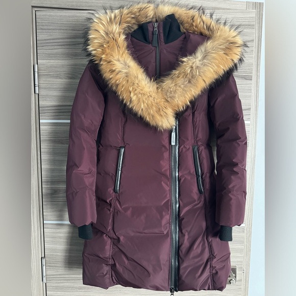 Mackage KAY down coat with natural fur Signature Collar-Medium - Picture 4 of 14
